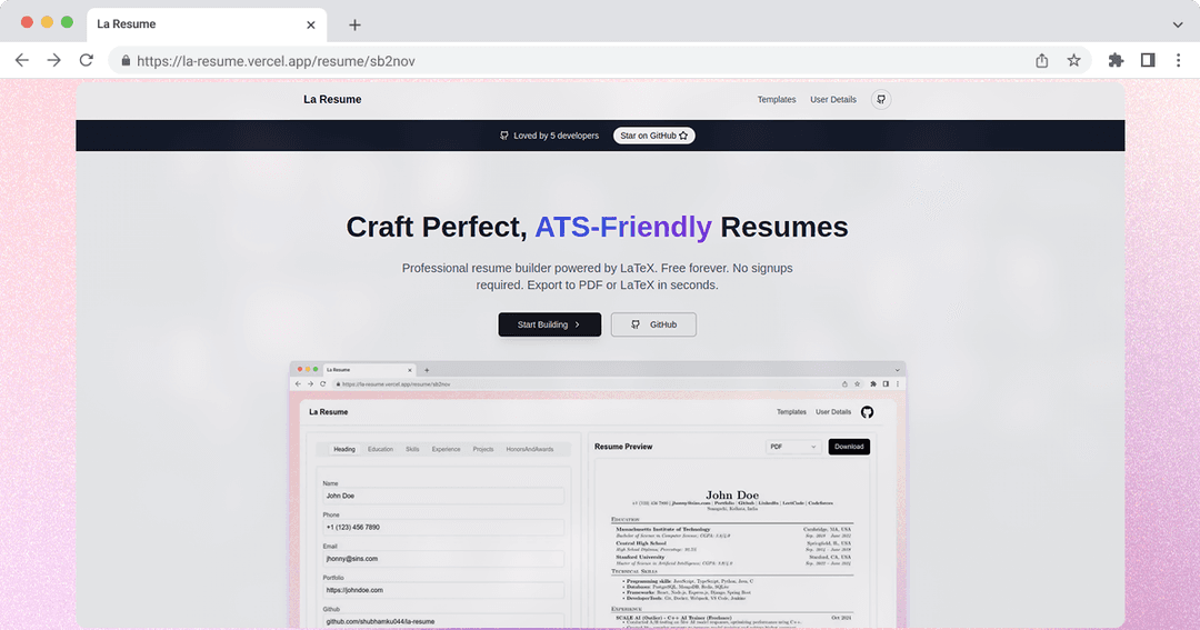 LaResume